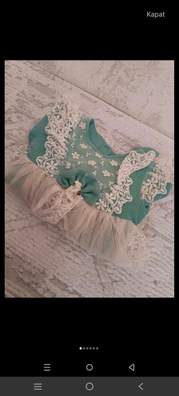 Yenidoğan mevlüt elbisesi - 5